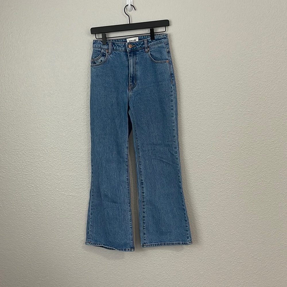 Rolla’s Eastcost Crop Flare Jeans